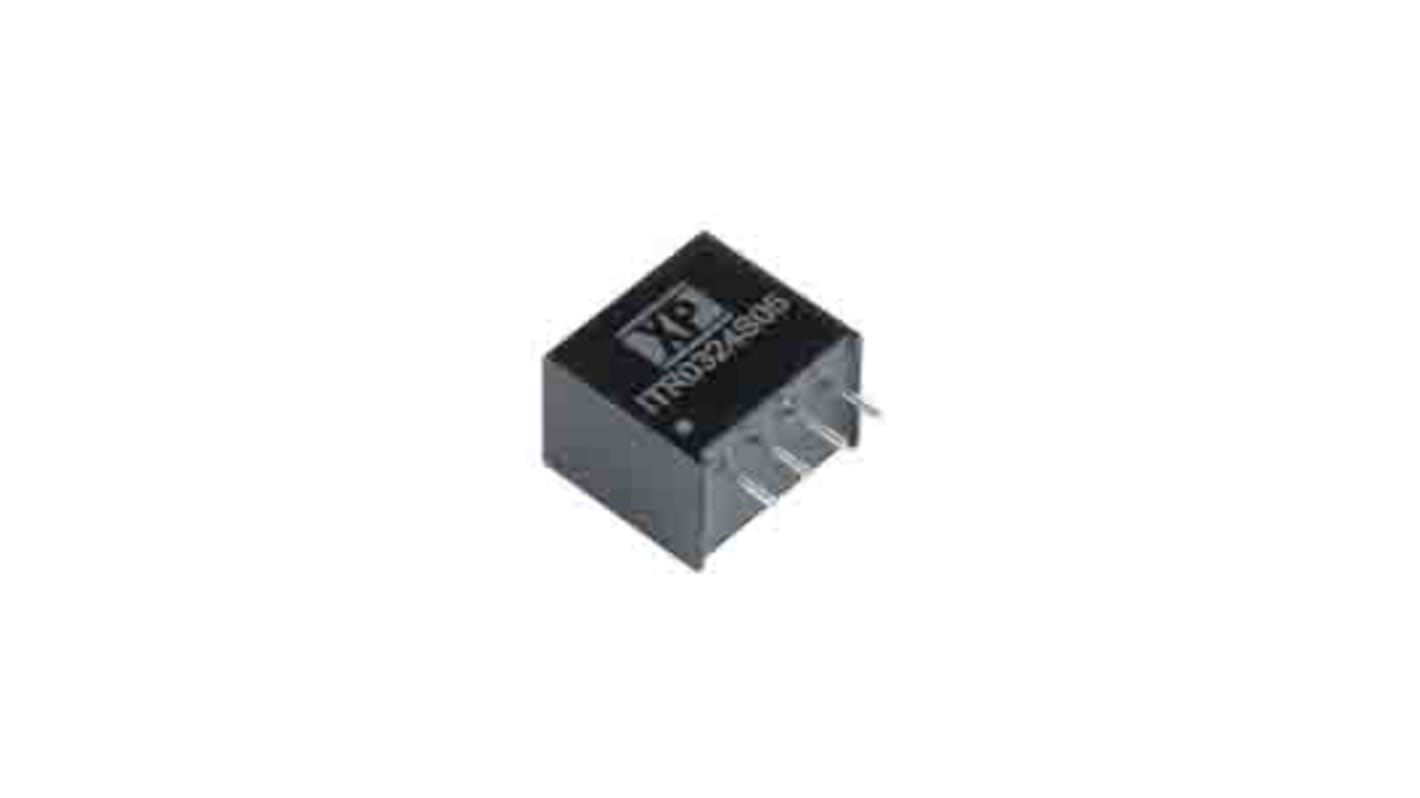 XP Power ITR03 DC/DC-Wandler 3W 5 V dc IN, 5V dc OUT / 600mA Durchsteckmontage 3kV isoliert