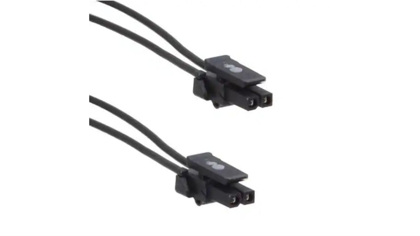 Conjunto de cables Molex Micro-Fit TPA 145132, long. 300mm, Con A: Hembra, 2 vías, Con B: Hembra, 2 vías, paso 3mm