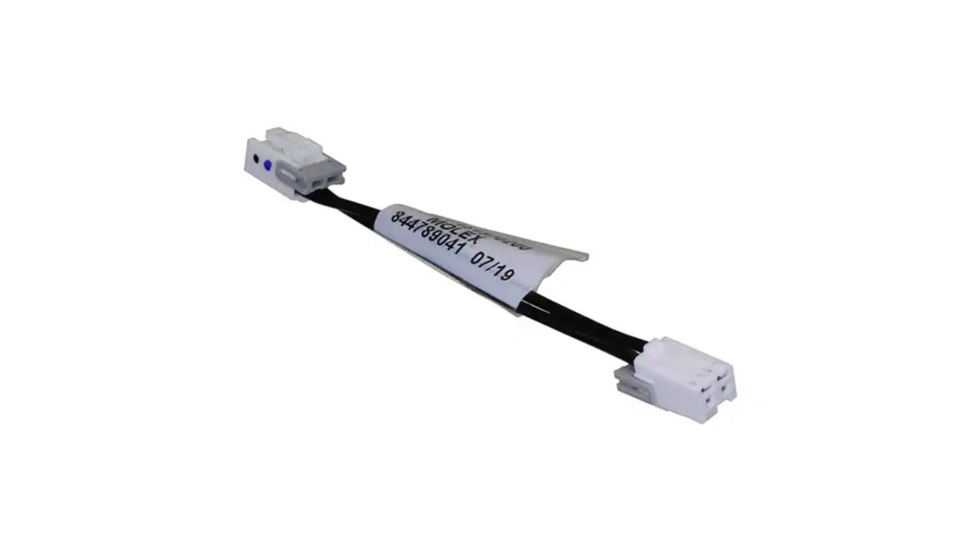 Cavo filo-scheda Molex Mini-Lock, L. 100mm, passo 2.5mm