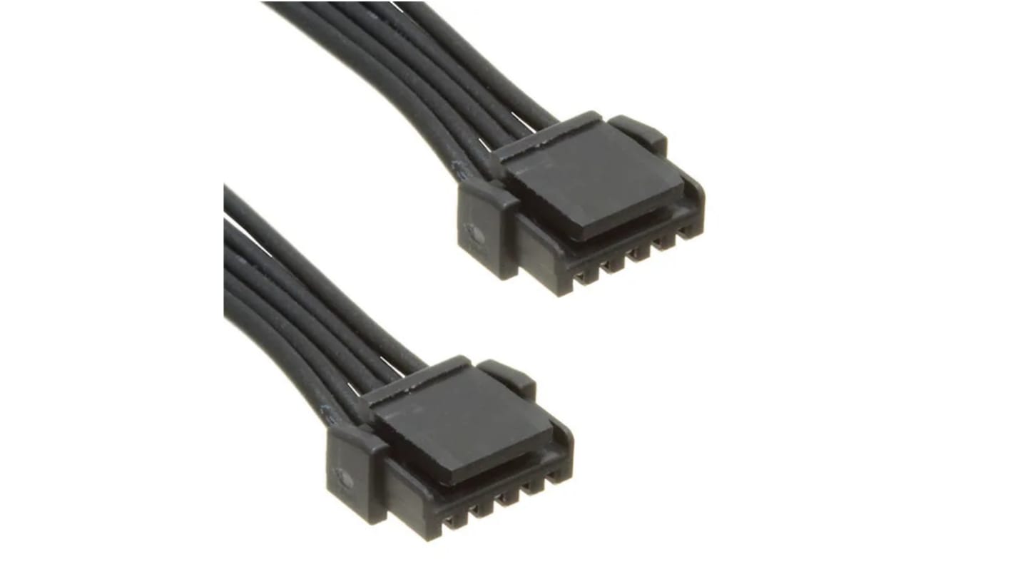 Molex 5 Way Female Micro-Lock Plus to 5 Way Female Micro-Lock Plus Wire to Board Cable, 100mm