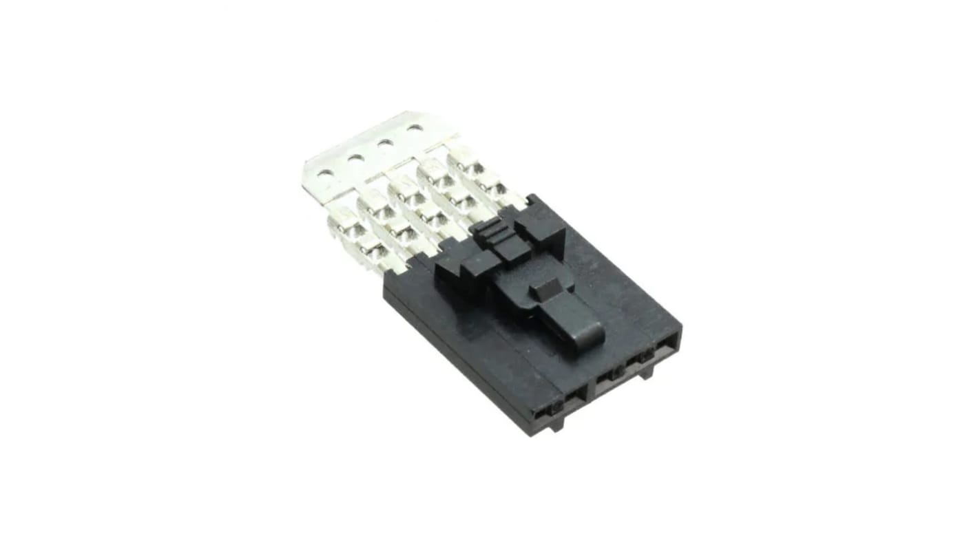 Corpo connettore Molex Femmina, 5 vie, 1 fila, passo 2.54mm