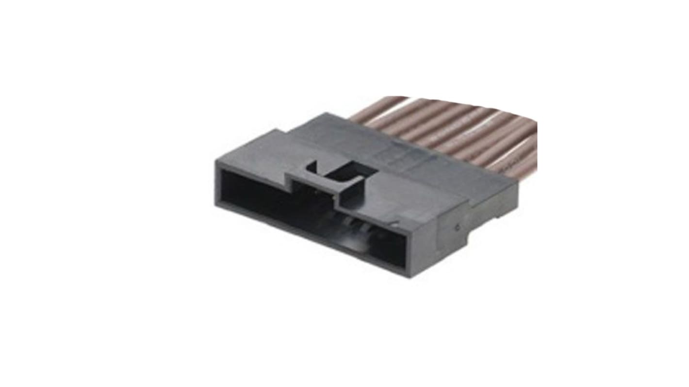 Carcasa de conector de crimpado Molex 1510980002, Serie 151098, paso: 2mm, 2 contactos, , 1 fila filas, Recto, Hembra