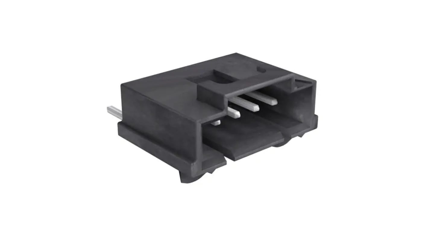 Conector macho para PCB Ángulo de 90° Molex serie SL de 5 vías, 1 fila, paso 2.54mm, Montaje Superficial