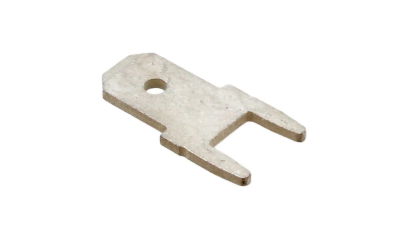 Molex 19708 Uninsulated Male Spade Connector, PCB Tab, 4.75 x 0.81mm Tab Size