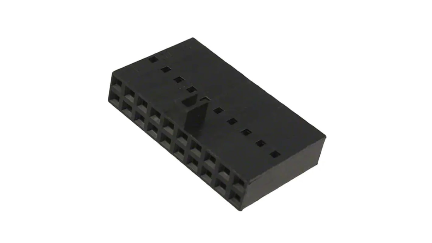 Molex 70450 Crimpsteckverbinder-Gehäuse Buchse 2.54mm, 20-polig / 2-reihig Gerade