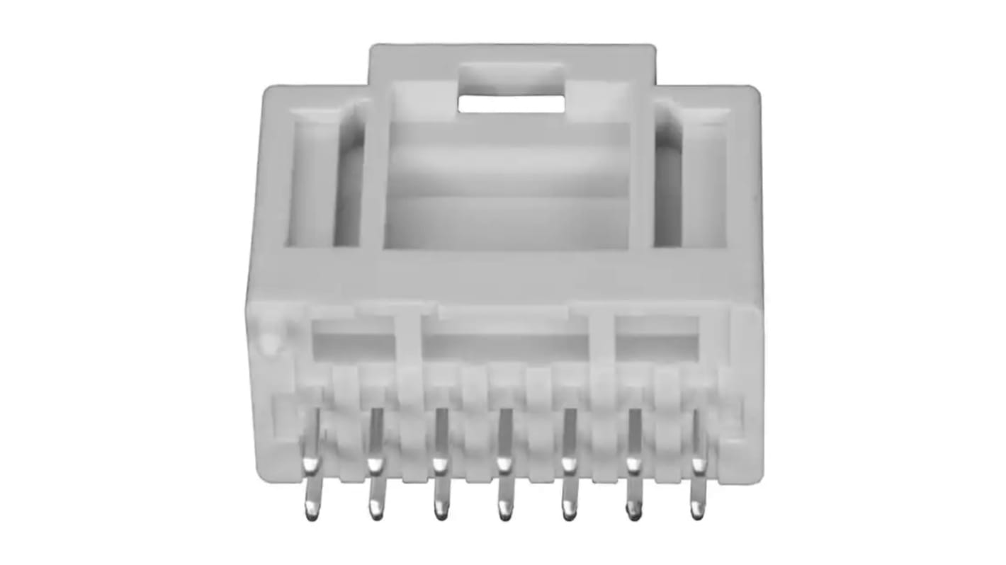 Molex iGrid Series Vertical PCB Header, 14 Contact(s), 2.0mm Pitch, 2 Row(s), Shrouded