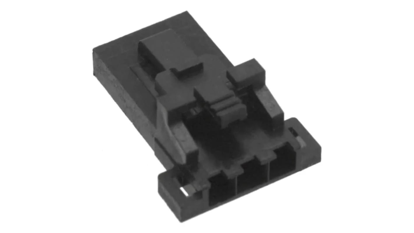 Molex 70066 Crimpsteckverbinder-Gehäuse Buchse 2.54mm, 3-polig / 1-reihig Gerade