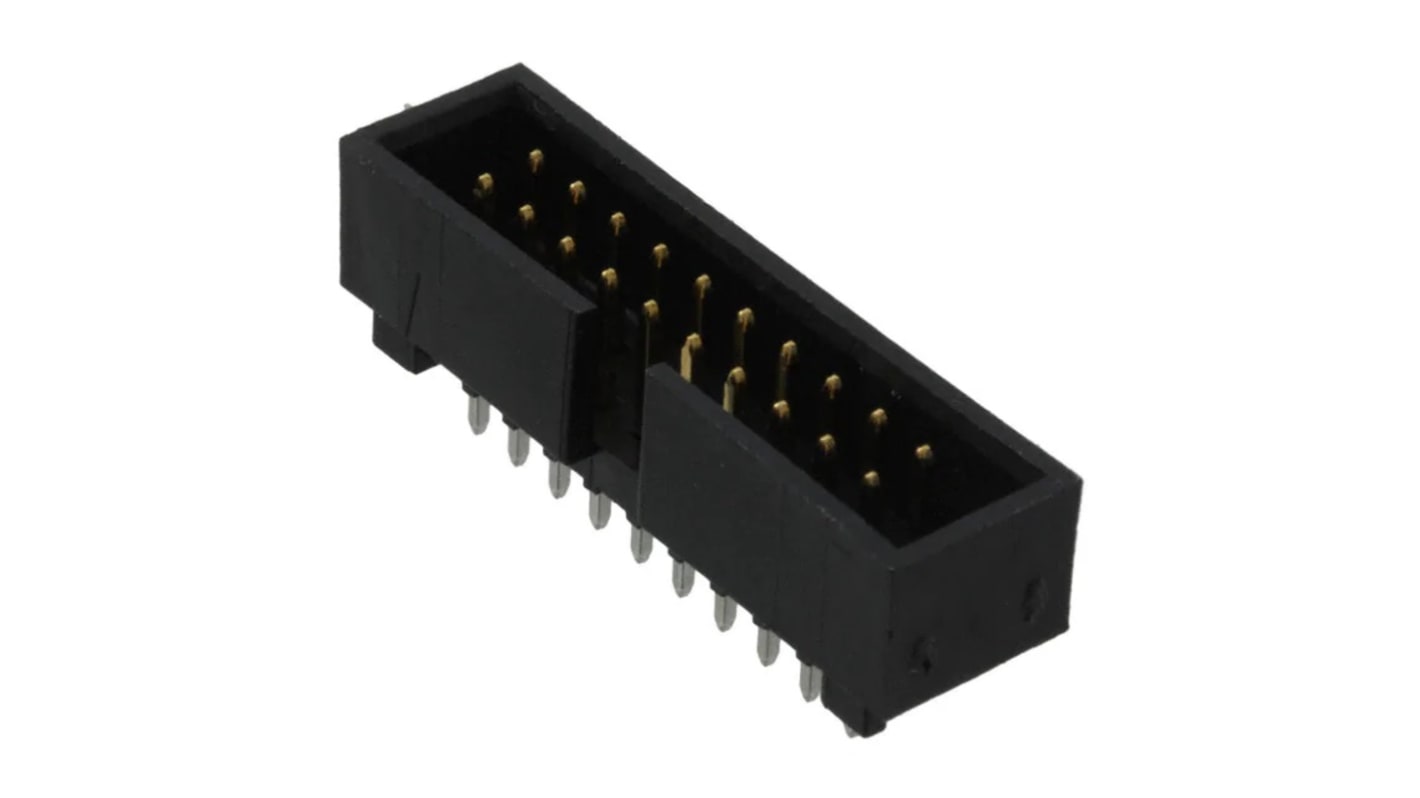 Molex C-Grid Series Vertical PCB Header, 20 Contact(s), 254mm Pitch, 2 Row(s), Shrouded