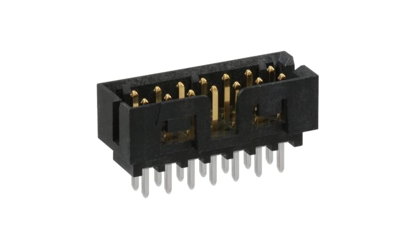 Conector macho para PCB Ángulo de 90° Molex serie C-Grid de 34 vías, 2 filas, paso 2.54mm