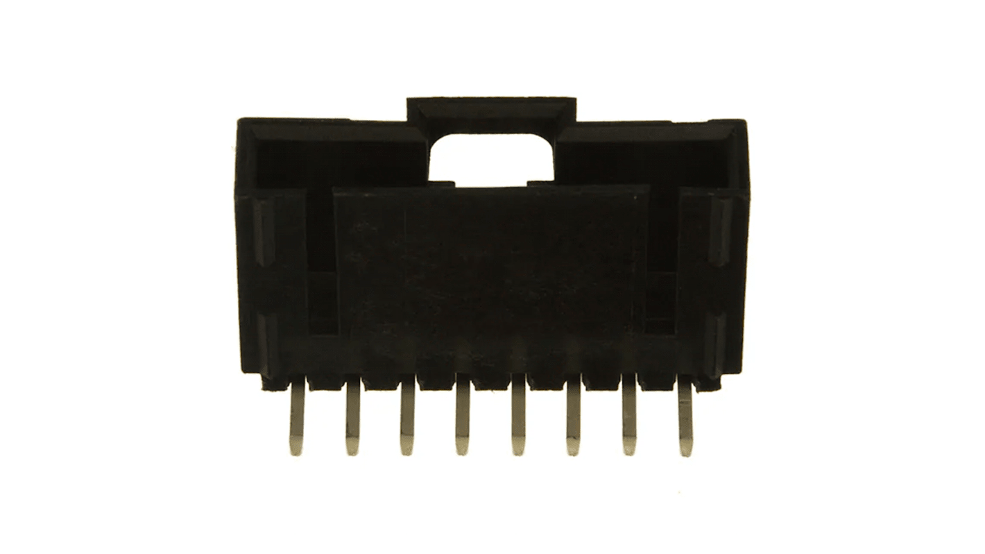 Molex SL Leiterplatten-Stiftleiste gewinkelt, 8-polig / 1-reihig, Raster 2.54mm, Ummantelt