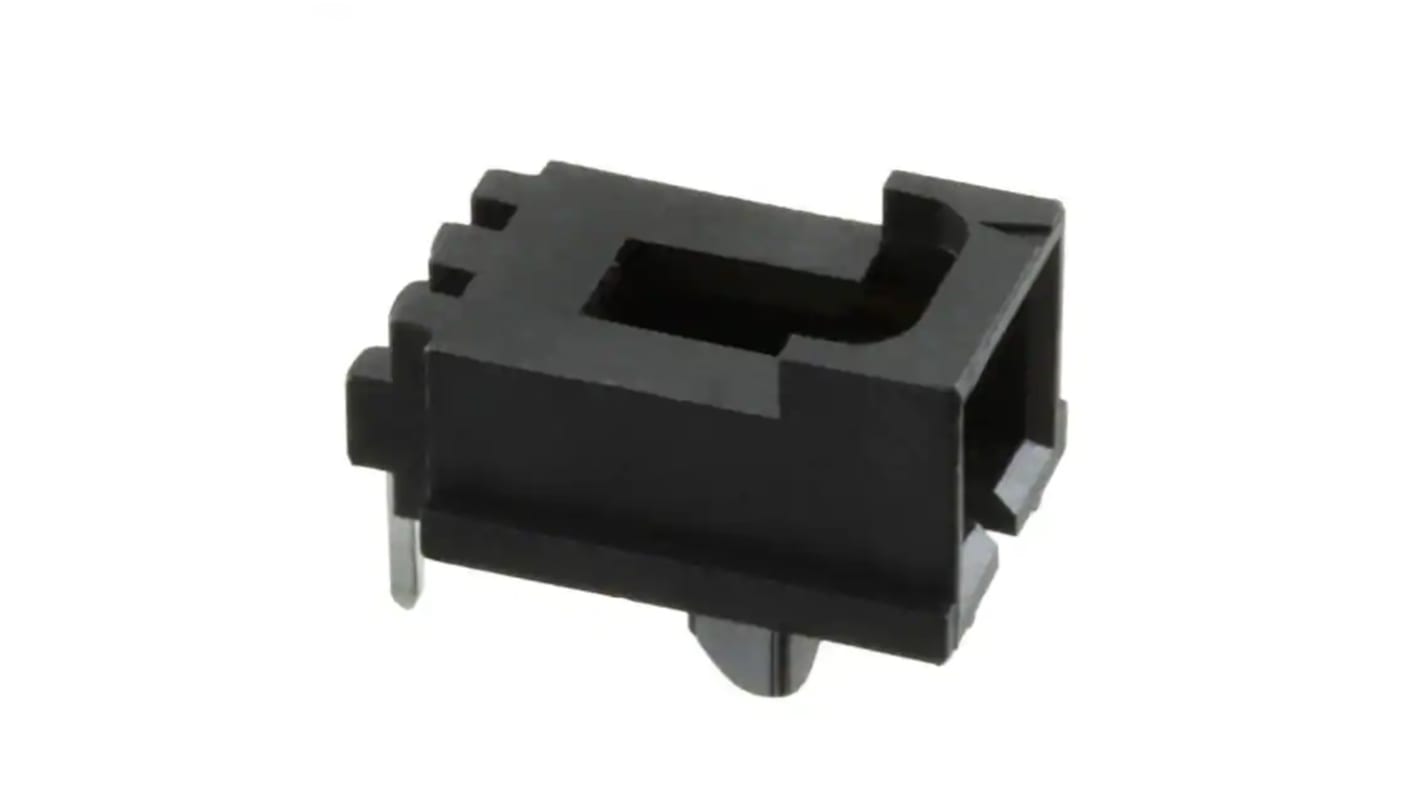 Conector macho para PCB Ángulo de 90° Molex serie SL de 3 vías, 1 fila, paso 2.54mm