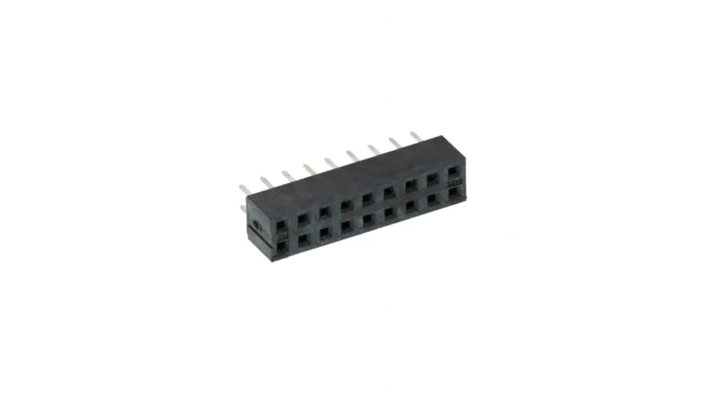 Molex 79107 Leiterplattensteckverbinder Vertikal 18-polig / 2-reihig, Raster 2mm