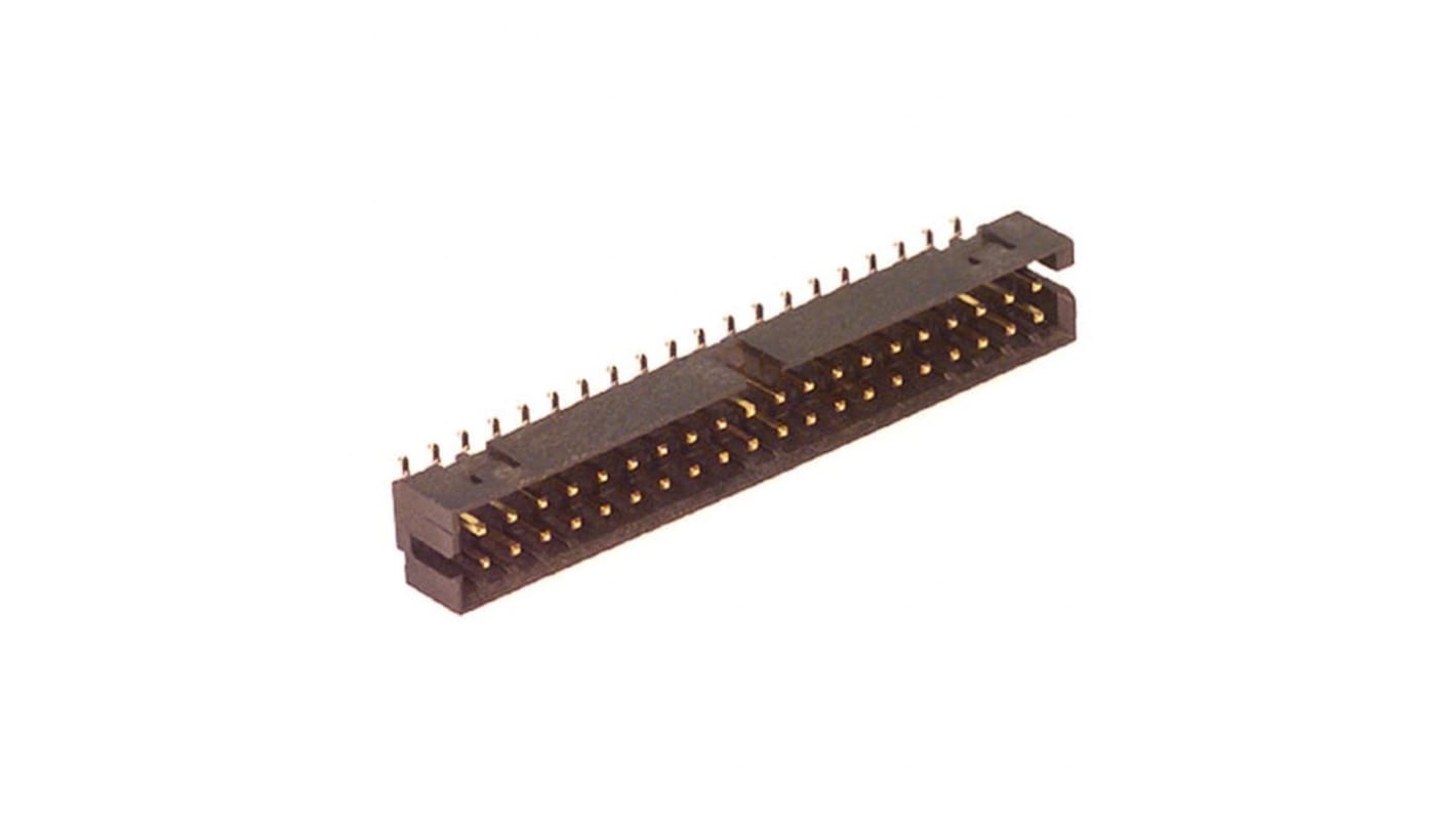 Molex 79107 Leiterplattensteckverbinder Vertikal 40-polig / 2-reihig, Raster 2mm