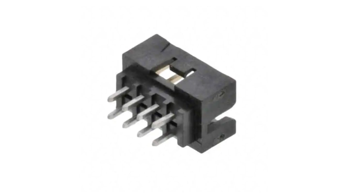 Molex Milli-Grid Leiterplatten-Stiftleiste, 8-polig / 2-reihig, Raster 2.0mm, Ummantelt