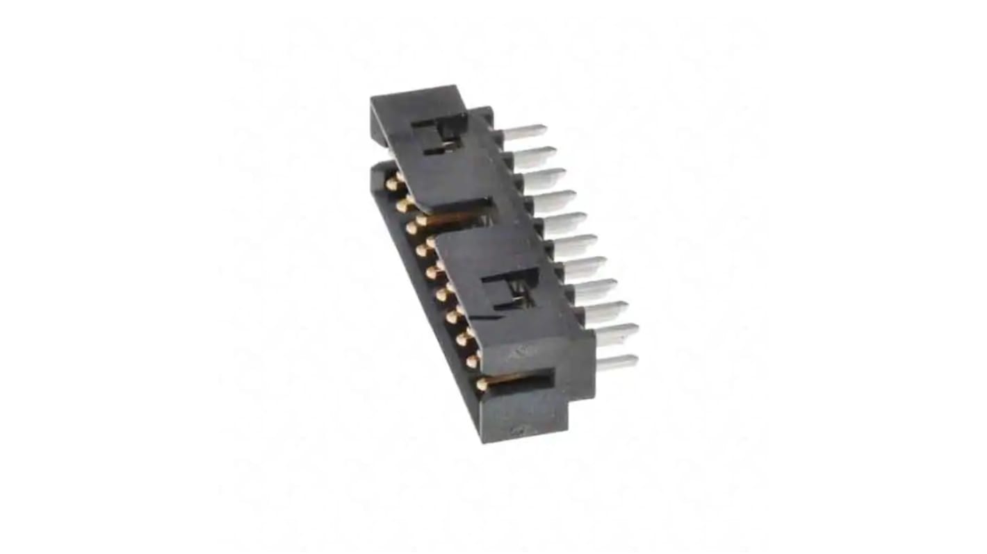 Molex Milli-Grid Series PCB Header, 20 Contact(s), 2.0mm Pitch, 2 Row(s), Shrouded