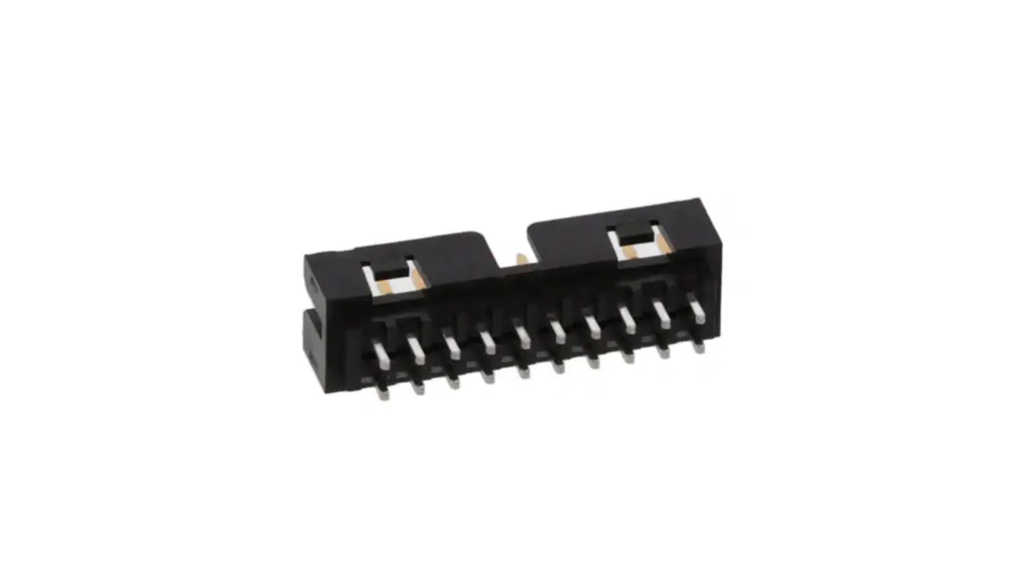 Molex Milli-Grid Leiterplatten-Stiftleiste, 20-polig / 2-reihig, Raster 2.0mm, Ummantelt