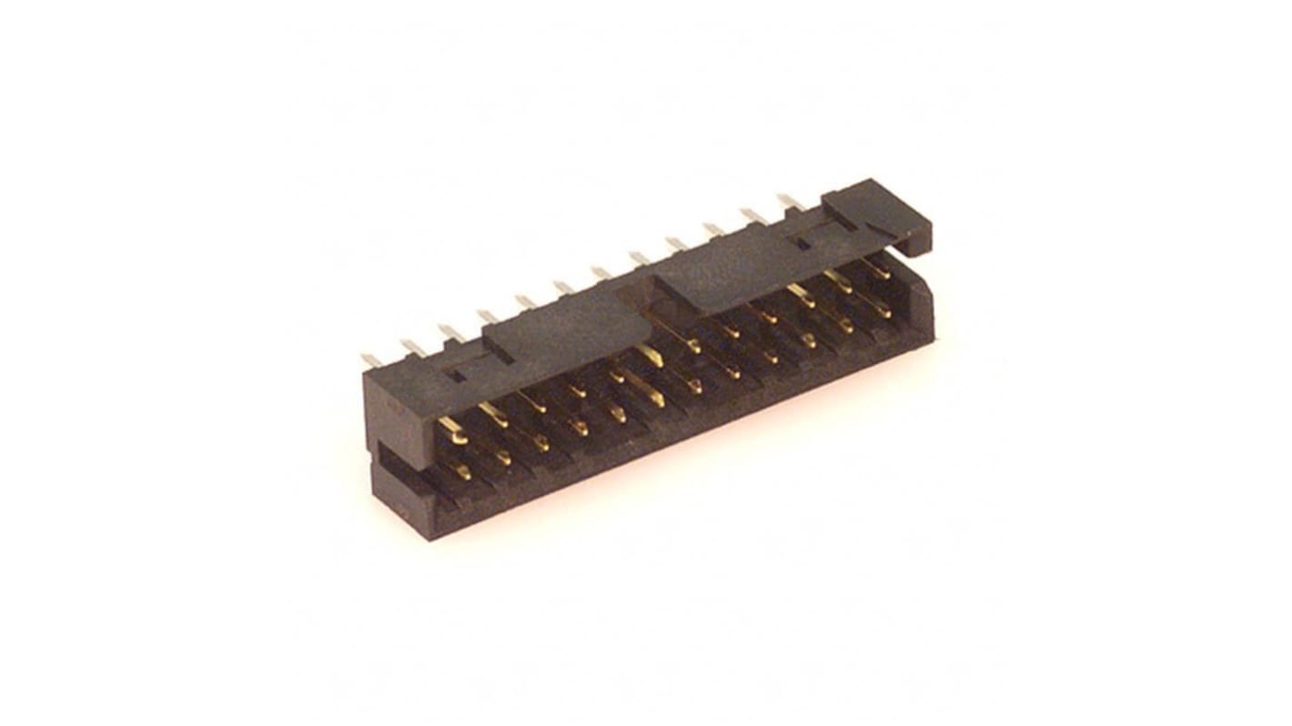 File di contatti PCB Molex, 24 vie, 2 file, passo 2.0mm