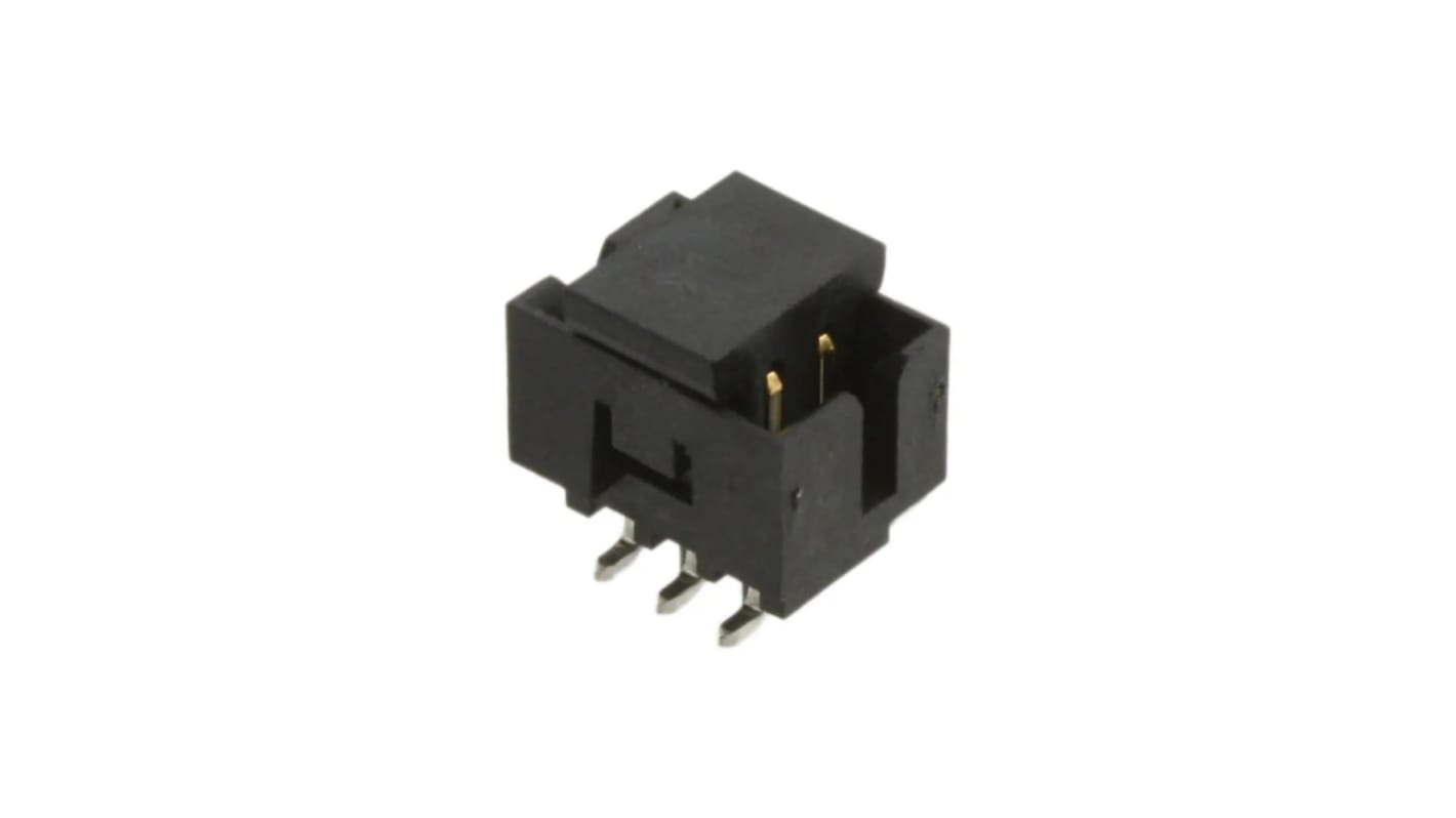 Molex Milli-Grid Leiterplatten-Stiftleiste, 6-polig / 2-reihig, Raster 2.0mm, Ummantelt