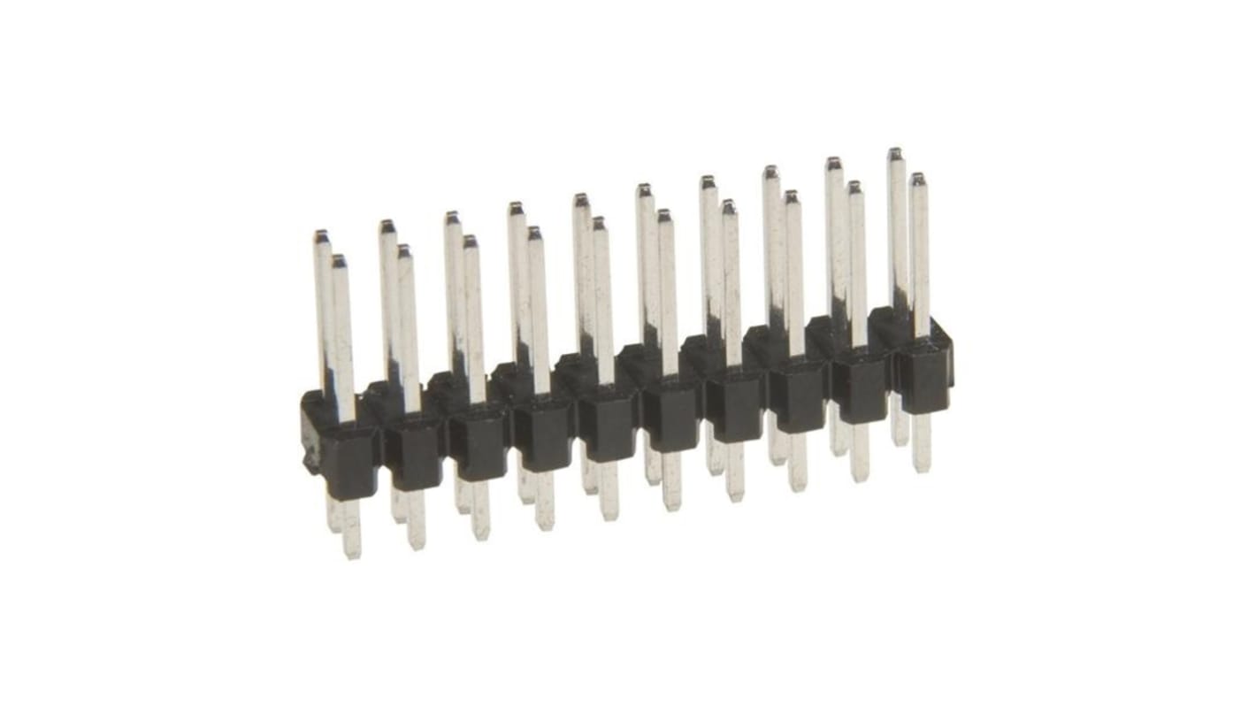 Embase pour CI Molex, C-Grid, 10 pôles , 2.54mm, 2 rangées , Verticale