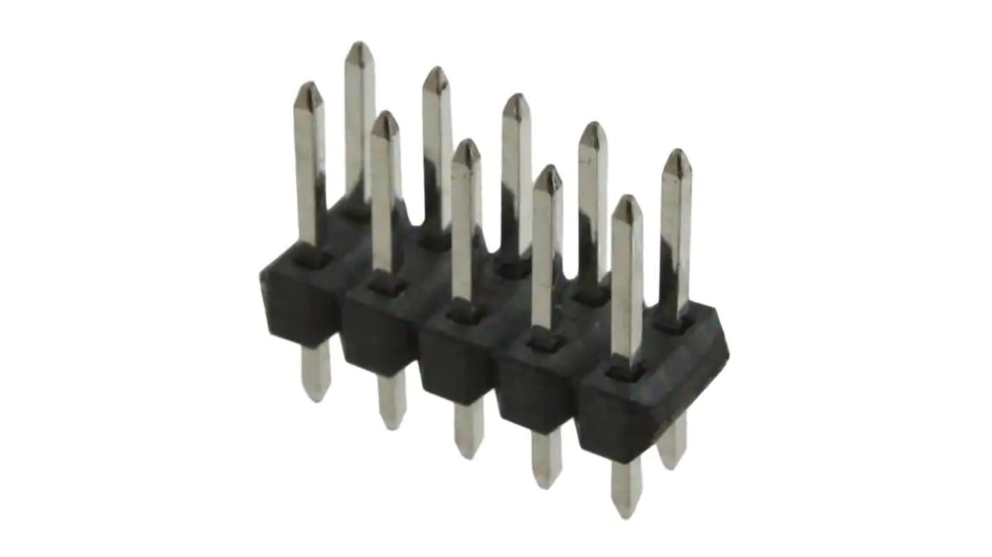 Embase à broches Molex, C-Grid, 10 pôles , 2.54mm, 2 rangées , Verticale