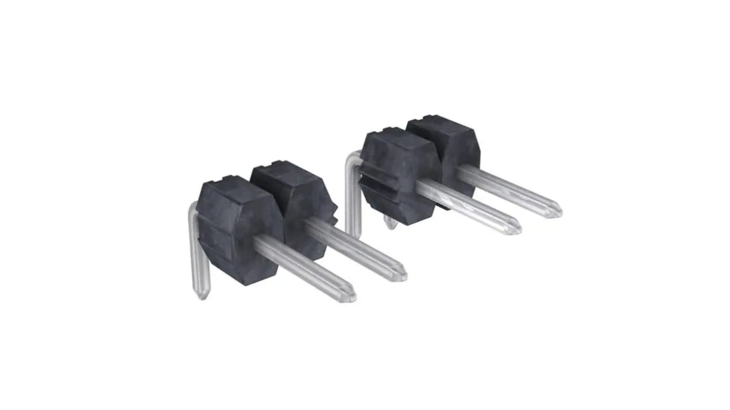 Molex C-Grid III Series Right Angle Through Hole Pin Header, 8 Contact(s), 2.54mm Pitch, 1 Row(s), Unshrouded