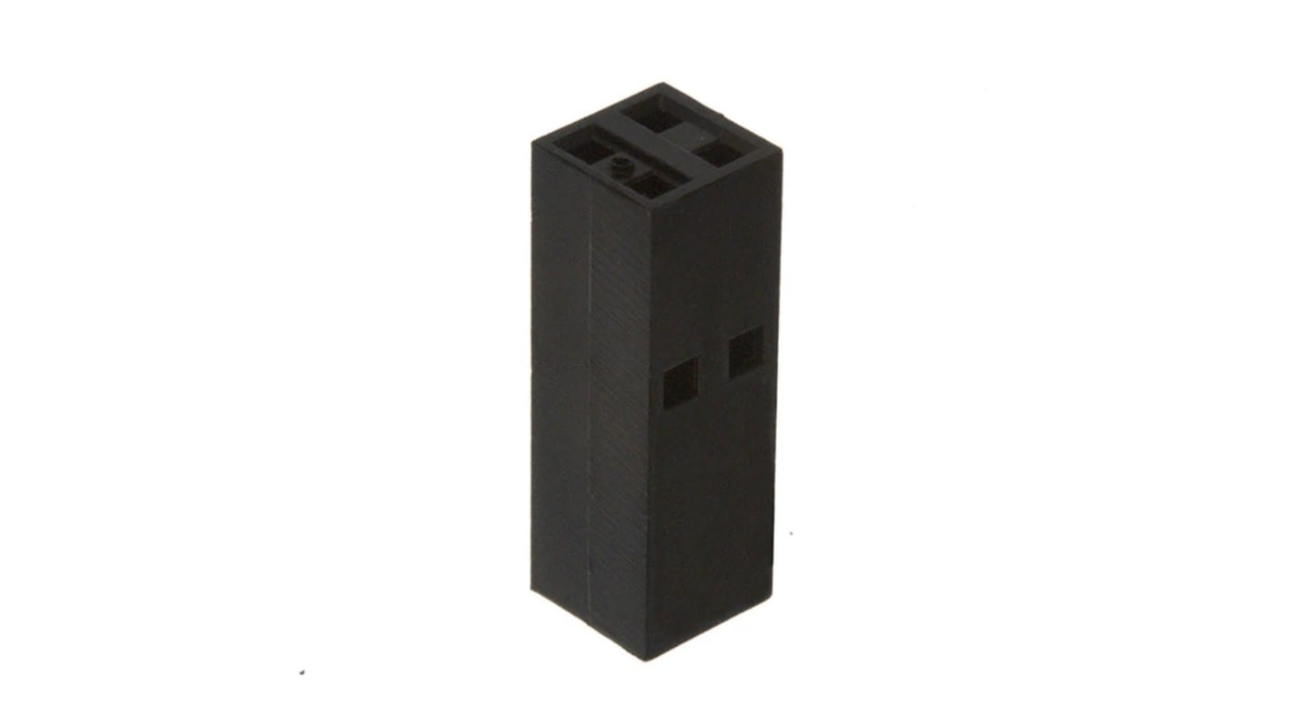 Carcasa de conector de crimpado Molex 901430004, Serie 90143, paso: 2.54mm, 4 contactos, 2 filas, Recto, Hembra