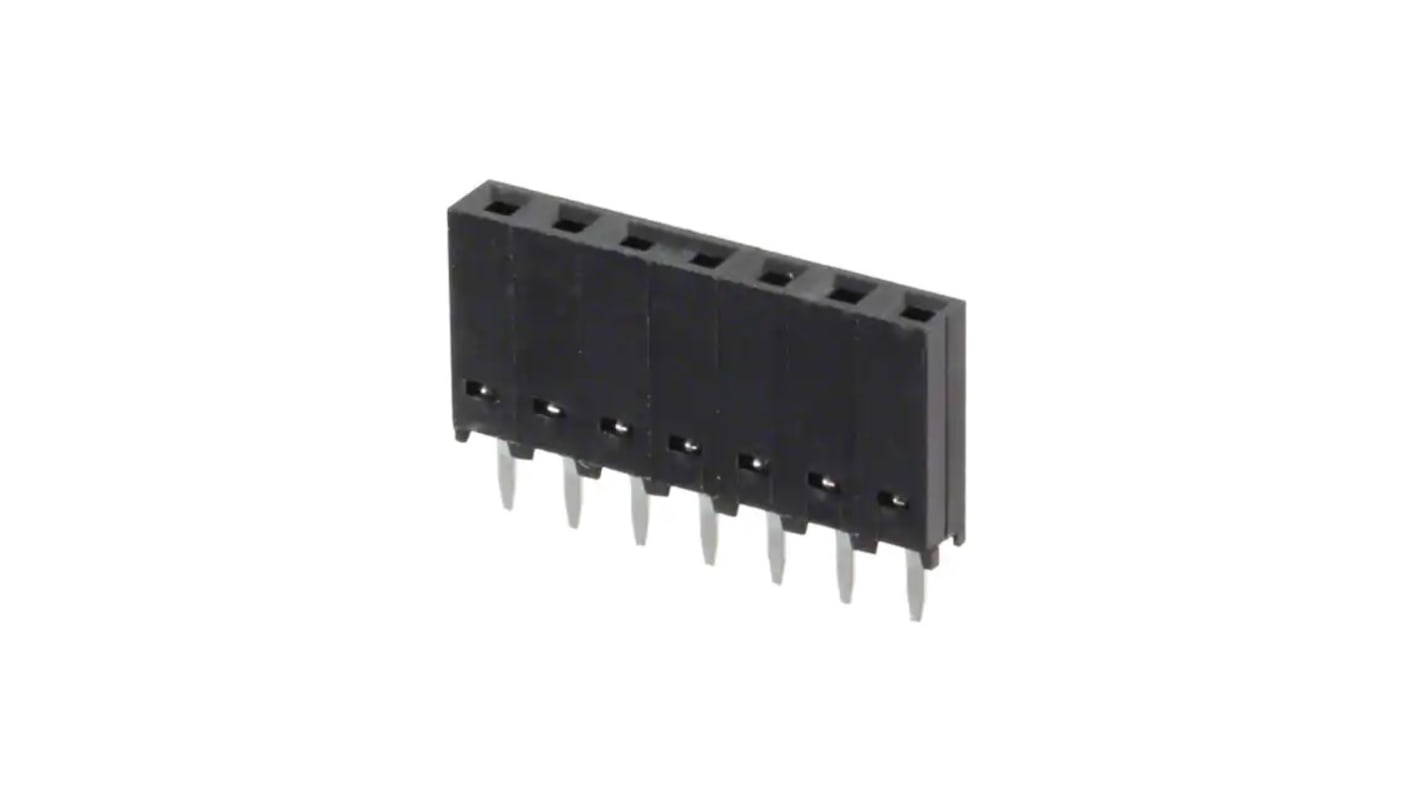 Conector de PCB Molex serie 90147 90147, de 7 vías en 1 fila, paso 2.54mm, Montaje en orificio pasante, para soldar