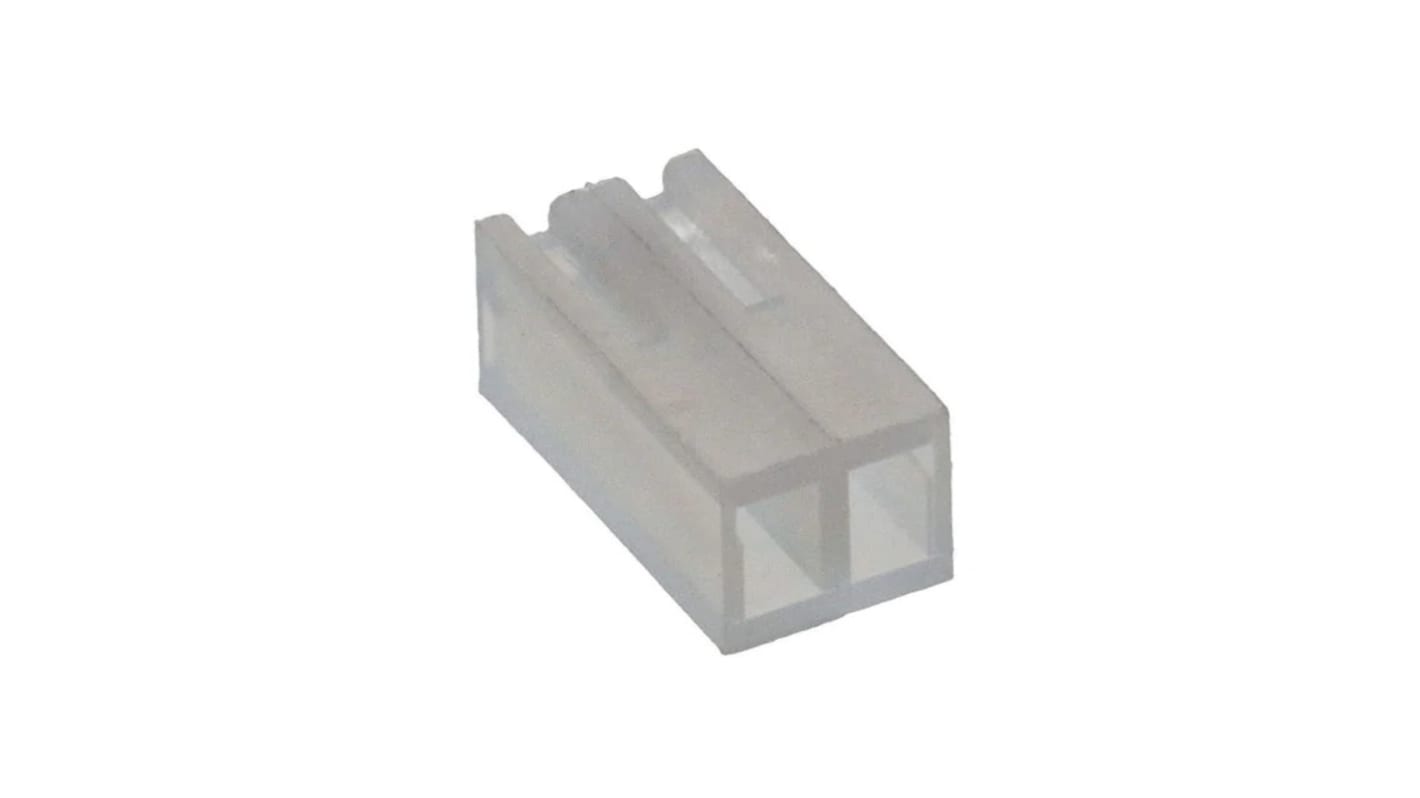 Carcasa de conector de crimpado Molex 9507021, Serie 2139, paso: 3.96mm, 2 contactos, , 1 fila filas, Recto, Hembra