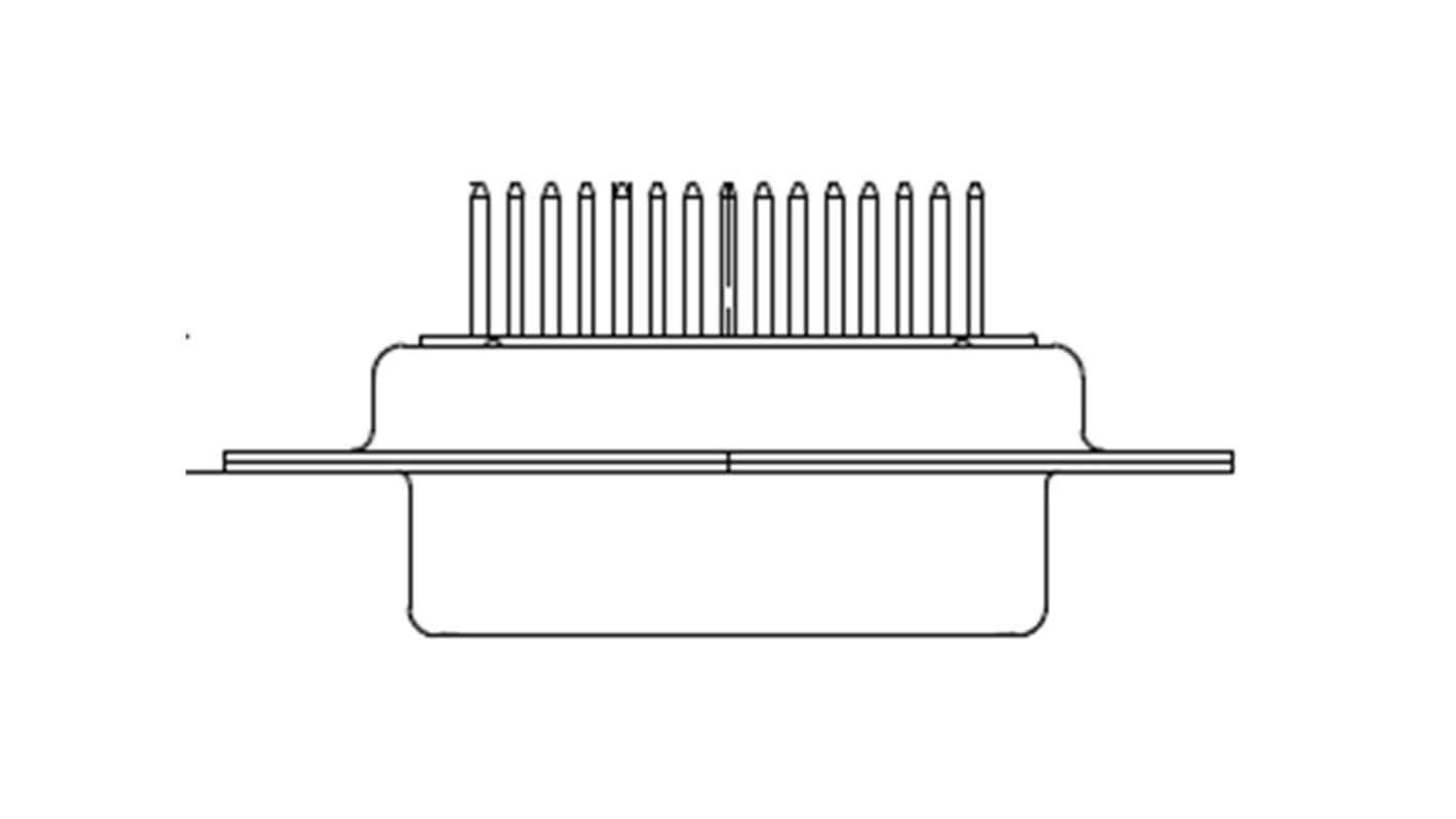 Connettore D-Sub FCT from Molex, Femmina, 9 vie