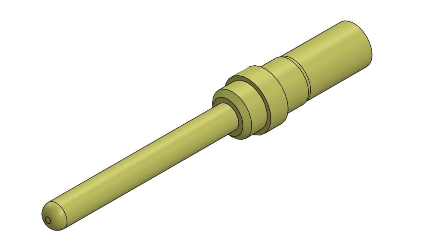 Contact pour connecteur Sub-D à sertir, Mâle, série 173112, taille 1mm, placage Or sur nickel, Contact Mâle, 20