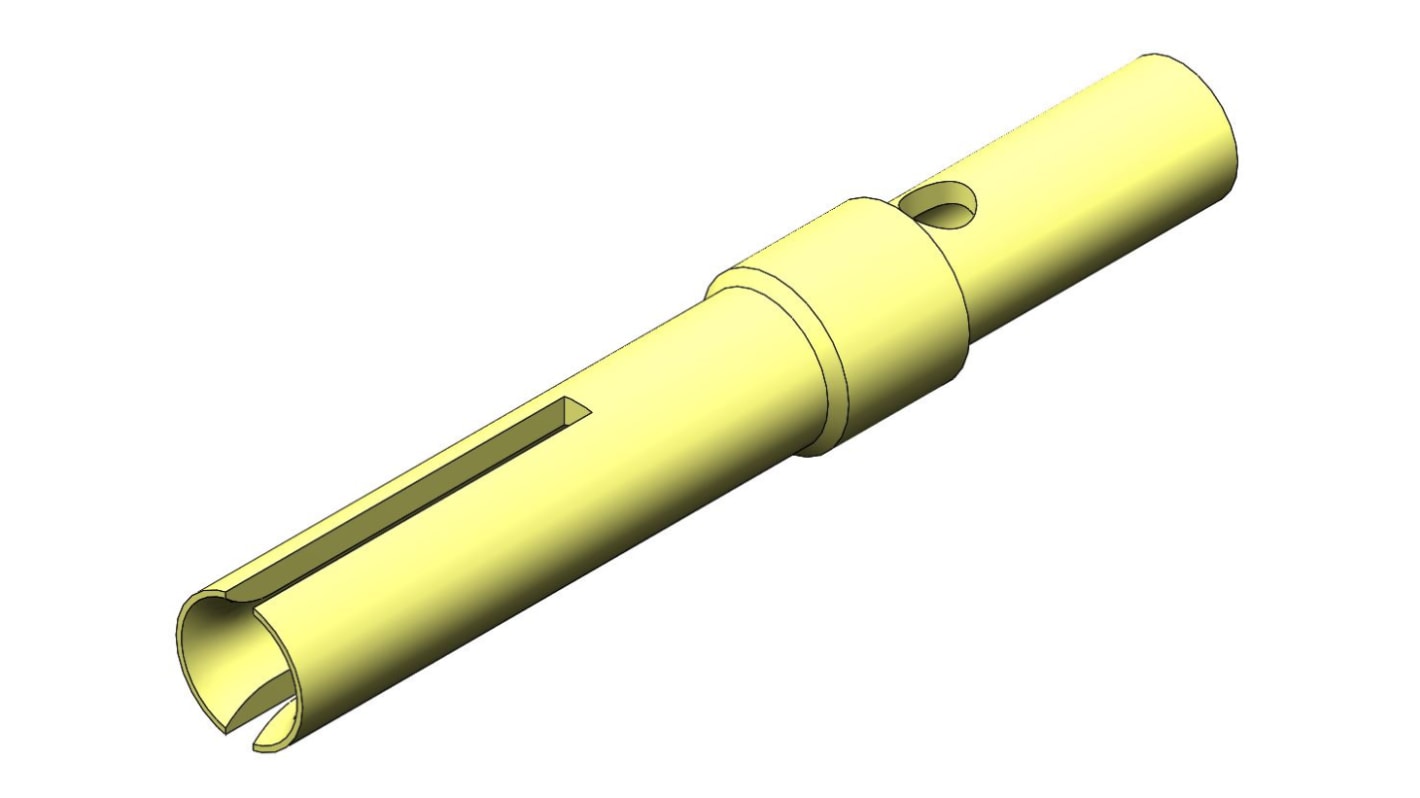 FCT from Molex, 173112 Series, size 1.8mm Female Crimp D-sub Connector Contact, Gold over Nickel Socket, 18 → 22