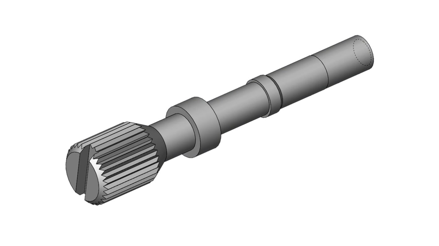 FCT from Molex Thumb Screw für 4-40 UNC Standard-Gewindegröße