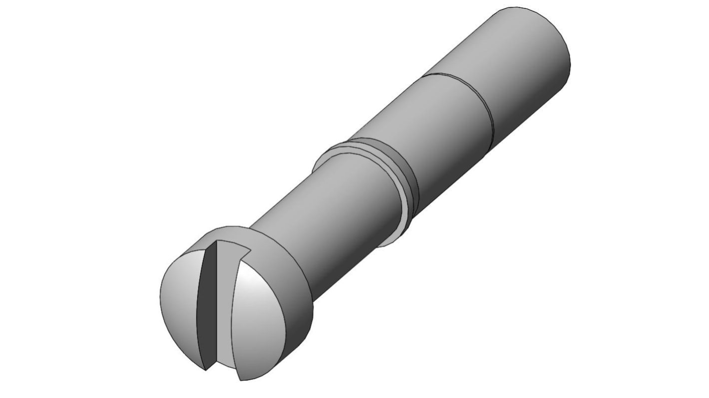 FCT from Molex FVS1 Platinenverriegelungsschraube für Sub-D Steckverbinder