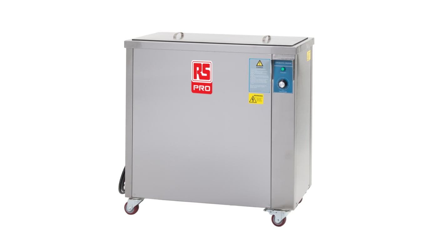 RS PRO 99L Ultrasonic Cleaning Tank, 3000W, 99L