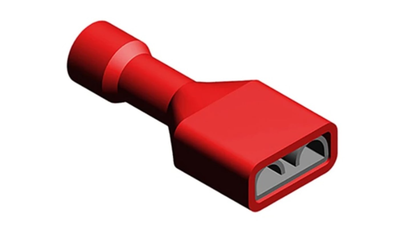 190030003 Molex 19003 Insulated Female Spade Connector, Receptacle, 6