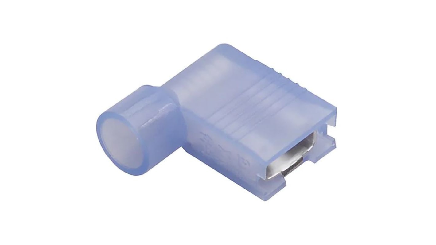 190070021 Molex 19007 Blue Insulated Female Spade Connector, Flag