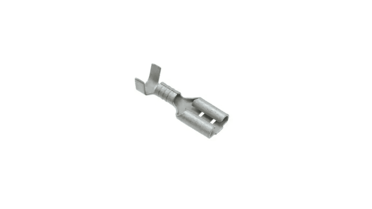 Molex 19018 Uninsulated Female Spade Connector, Receptacle, 6.35 x 0.81mm Tab Size