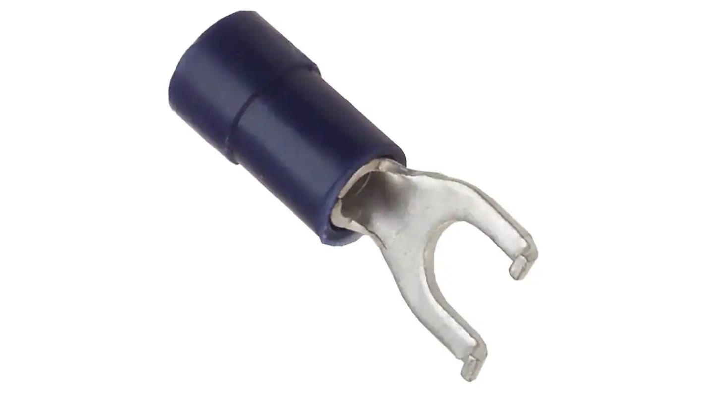 Molex, 19121 Insulated Crimp Spade Connector, 16AWG to 14AWG PVC, Natural