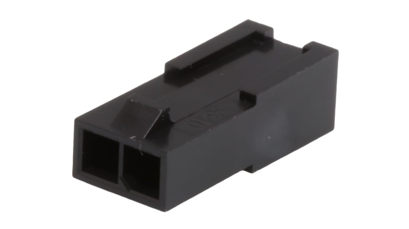 Molex, 43640 Male Housing Plug, 3mm Pitch, 2 Way, 1 Row