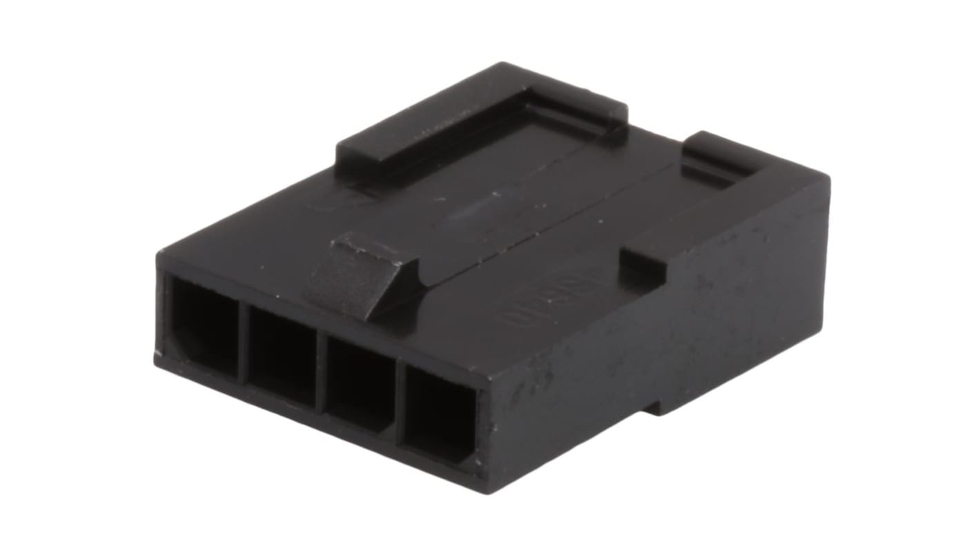 Molex, 43640 Male Housing Plug, 3mm Pitch, 4 Way, 1 Row