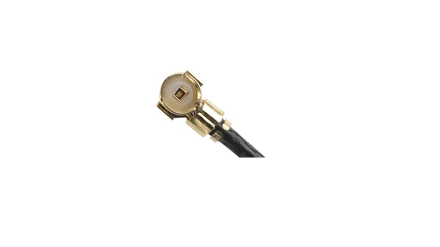 Molex RF Koaxialkabel konfektioniert, 50 Ω, 76.2mm, MCRF / offenes Ende, Aussen ø 1.13mm, Gold