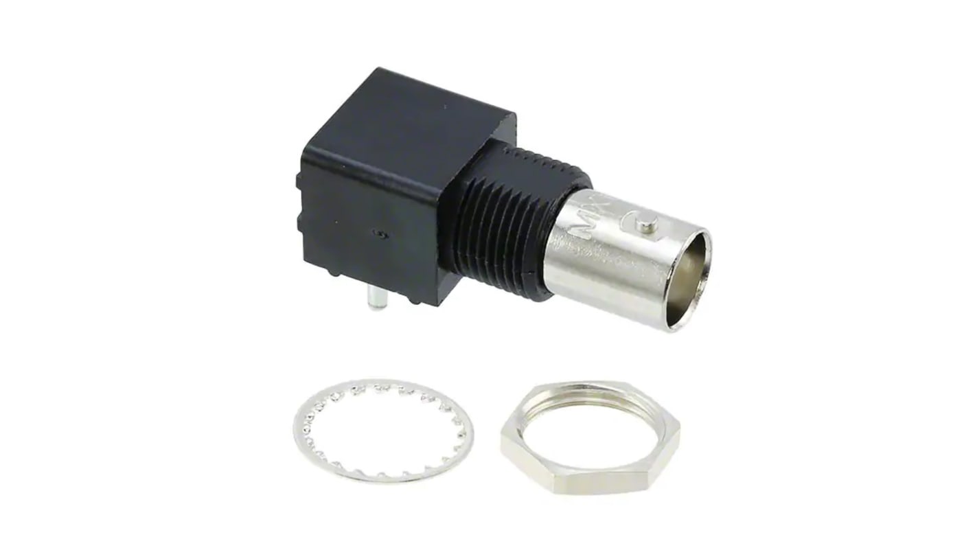 Molex 73138 Series, jack Through Hole BNC Connector, 50Ω, Through Hole Termination, Straight Body