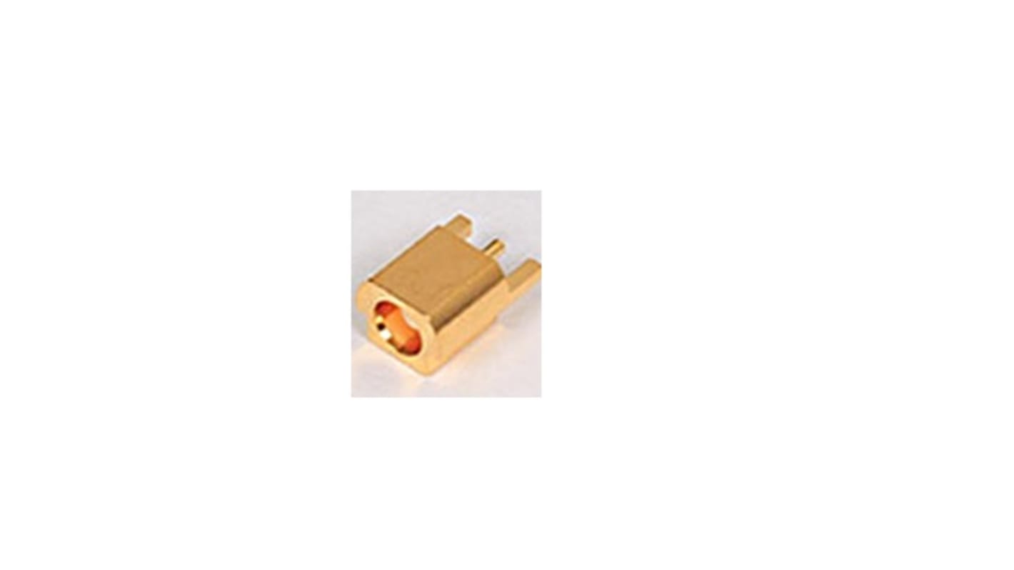 Molex 73366 Series, Plug Edge Mount MCX Connector, 50Ω, Through Hole Termination, Straight Body