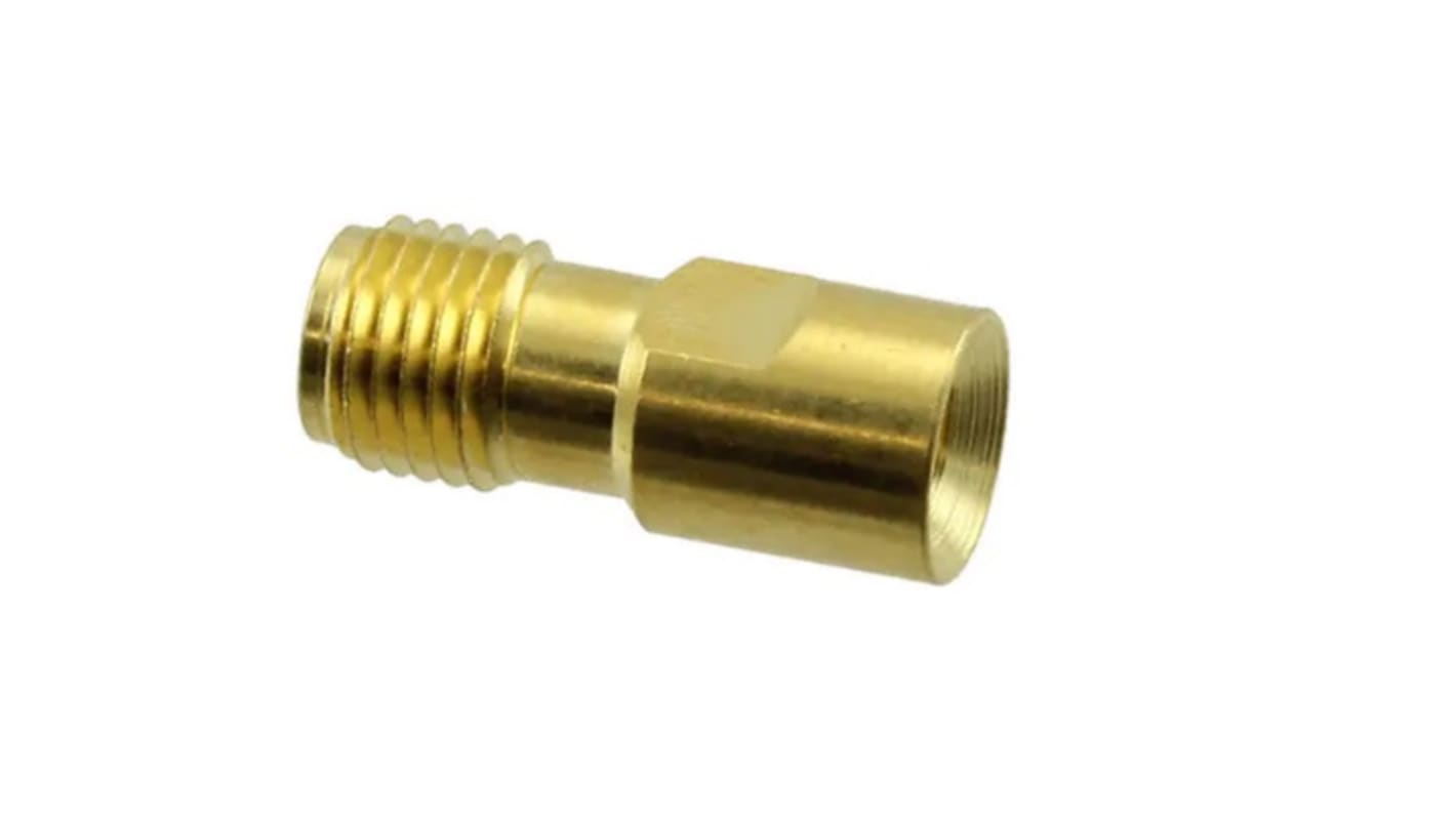 Molex 73386 Series Male to Female PCB Mount SMA Connector, 50Ω, Plug In Termination, Straight Body