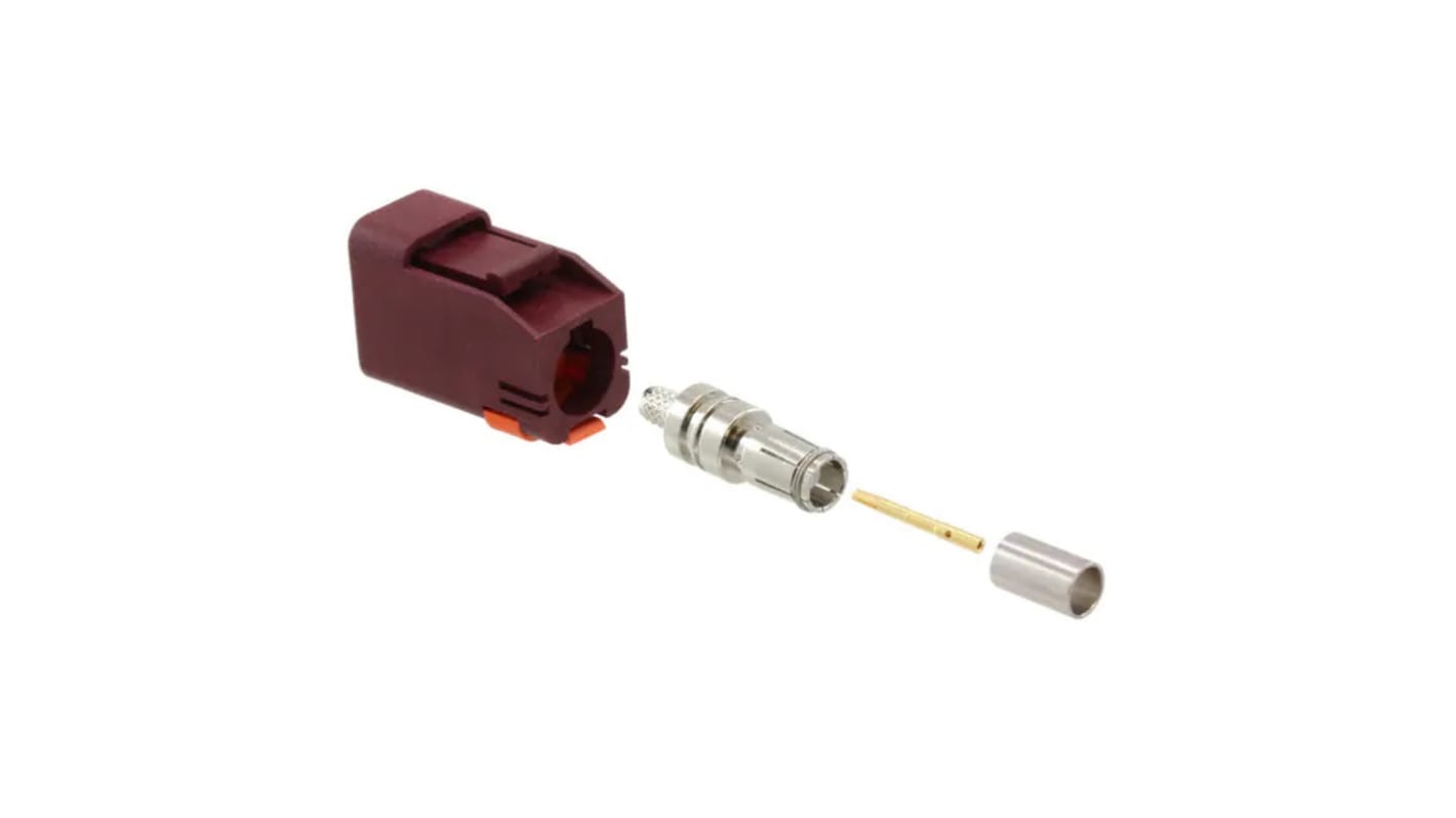 Conector coaxial Molex 734036263, Macho, Recto, Impedancia 50Ω, Montaje en PCB, Terminación de Cable