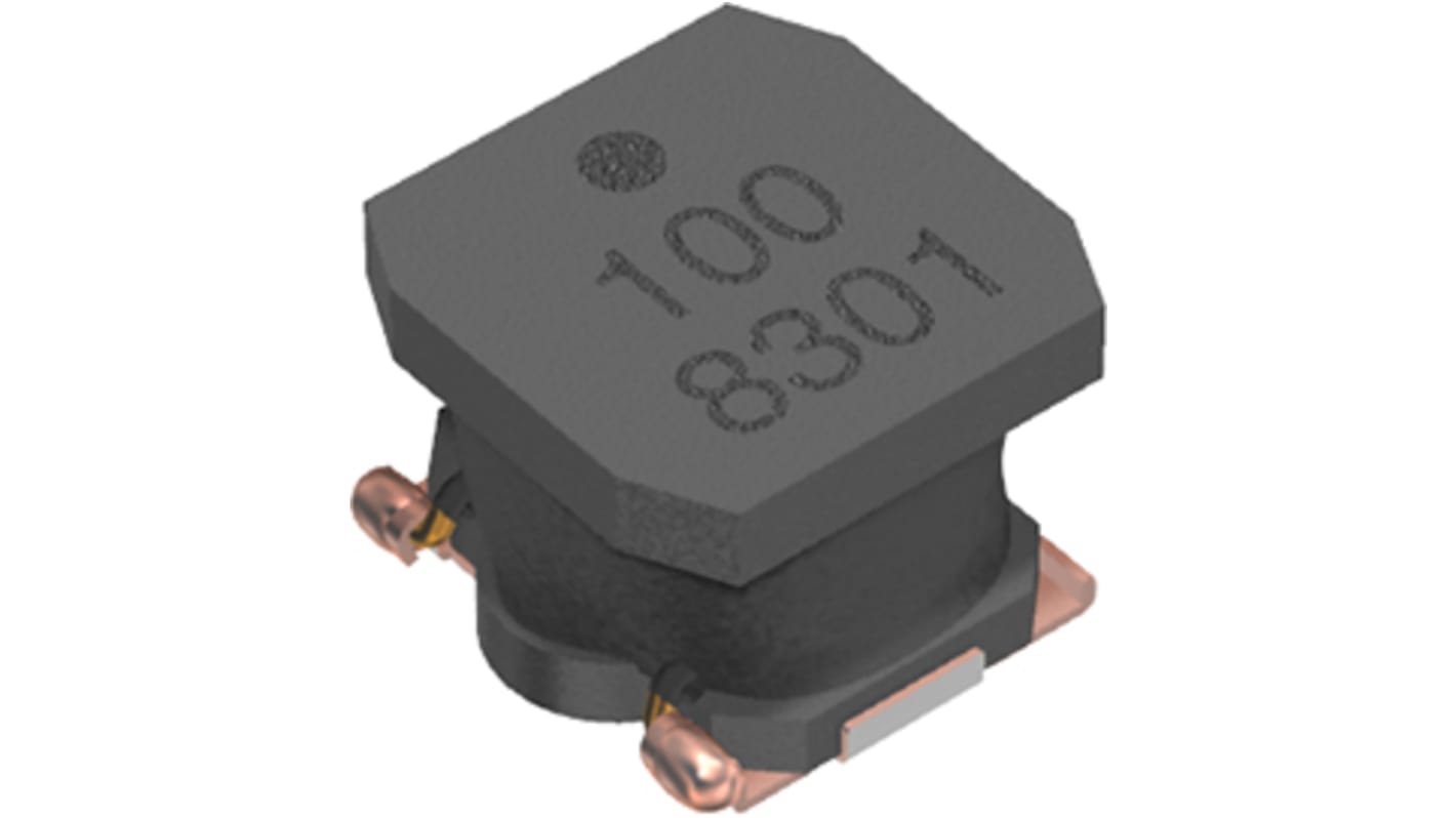 TDK, VLS-EX-H, 6045 Shielded Wire-wound SMD Inductor with a Ferrite Core Core, 10 μH ±20% Shielded 3.9A Idc