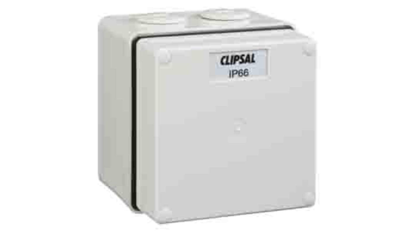 56JB1GY Clipsal Electrical Junction Box, IP66 RS