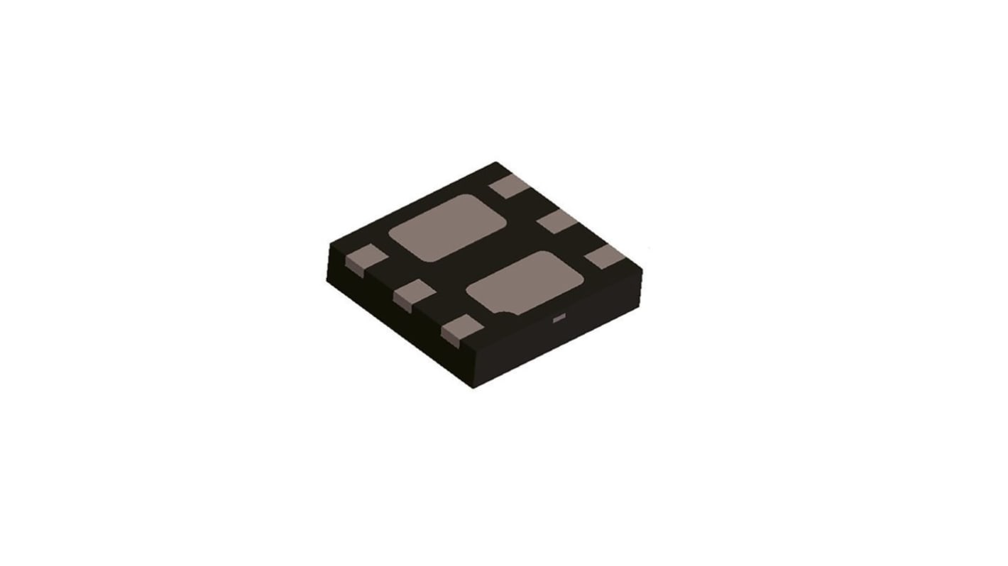 MOSFET DiodesZetex, canale P, 0,9 O, 3,2 A, U-DFN2020, Montaggio superficiale