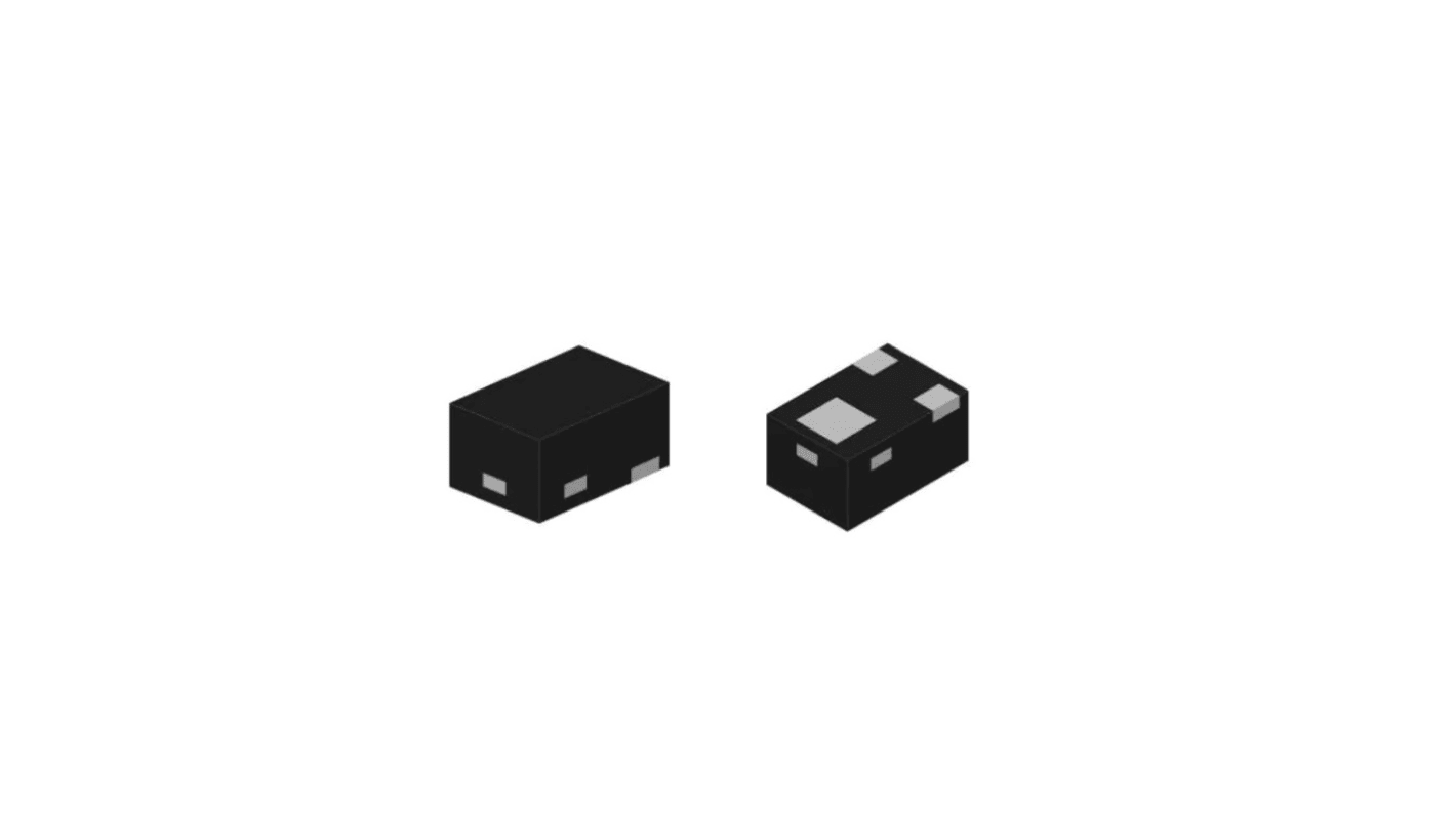 DiodesZetex DMP22D5UFO DMP22D5UFO-7B P-Kanal MOSFET 20 V / 510 mA, 3-Pin X2-DFN0604-3