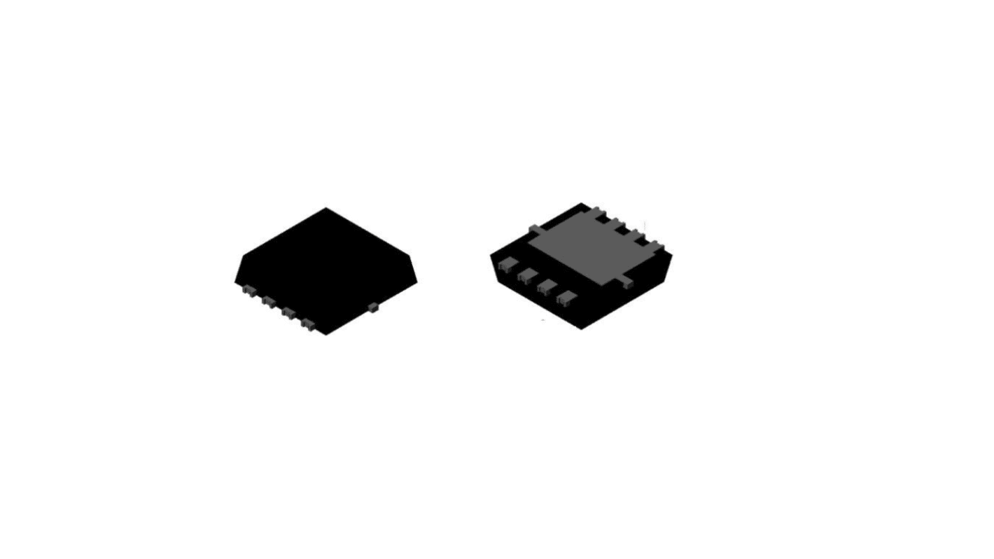 DiodesZetex DMTH48M3SFVWQ DMTH48M3SFVWQ-7 N-Kanal, SMD MOSFET 40 V / 52,4 A, 8-Pin PowerDI3333-8